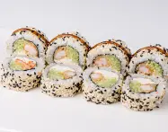 Рол Креветка в кунжуті