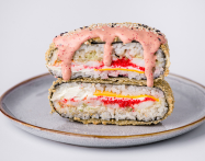 Суші бургер з Креветкой